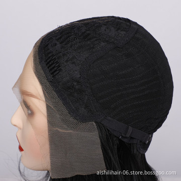 wholesale fatura wig in lace front wigs heat resistant black centre parting straight hair synthetic hair wigs for women